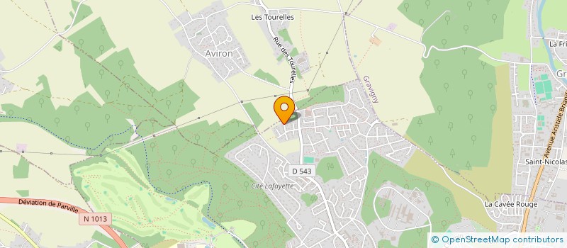 localisation de l'entreprise ALV SAINT MICHEL  EVREUX