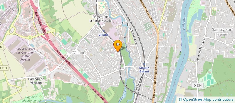 localisation de l'entreprise ALV SERVICES EVOLUTION à VILLABE