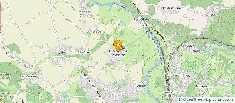 localisation de l'entreprise ALVA-17  VENERAND