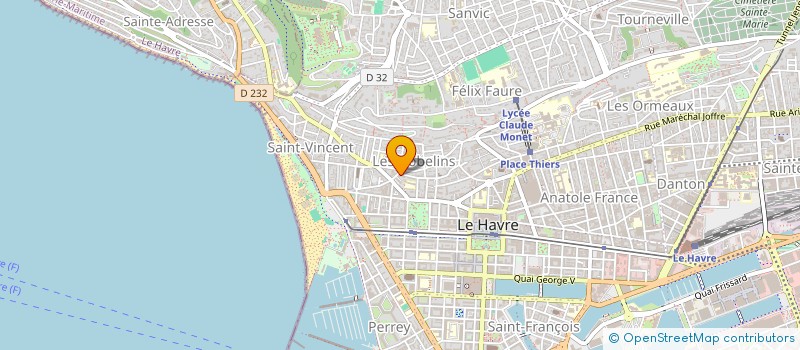 localisation de l'entreprise ALVA  LE HAVRE