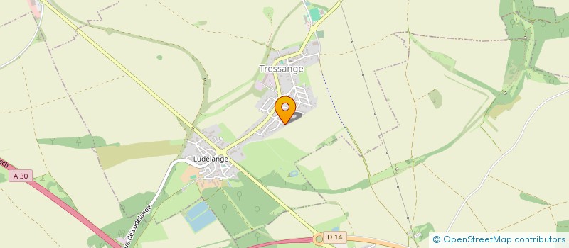 localisation de l'entreprise ALVA CORP  TRESSANGE