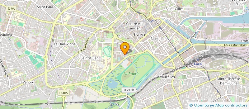 localisation de l'entreprise ALVA ENERGIES à CAEN