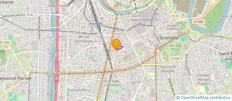 localisation de l'entreprise ALVADO CONSEILS à GRENOBLE