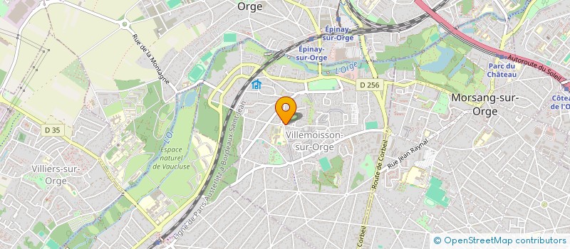 localisation de l'entreprise ALVADO OM GUILLAUMET à VILLEMOISSON-SUR-ORGE