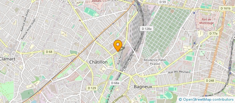 localisation de l'entreprise ALVAL RENOVATION à CHATILLON
