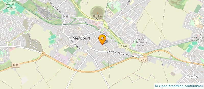 localisation de l'entreprise ALVAMAX  MERICOURT