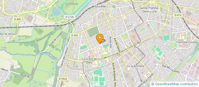 localisation de l'entreprise ALVANE  FLEURY-SUR-ORNE