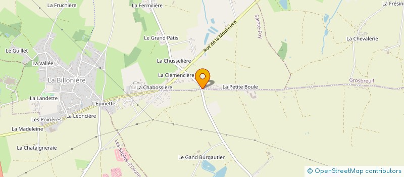 localisation de l'entreprise ALVANY  SAINT-VINCENT-SUR-GRAON