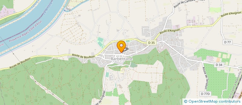 localisation de l'entreprise ALVAR LIEGES à BARBENTANE