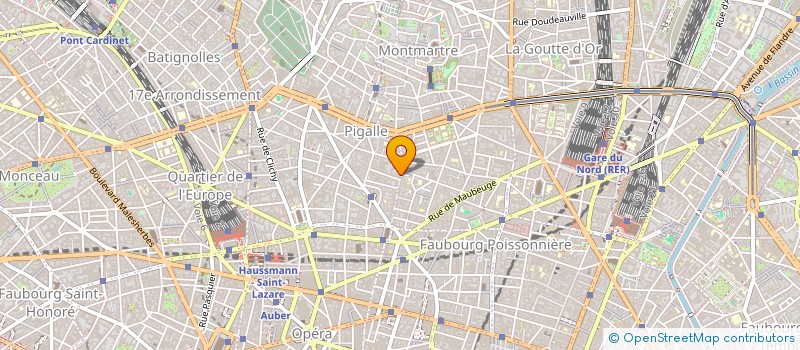 localisation de l'entreprise ALVAREZ COIFFURE à PARIS