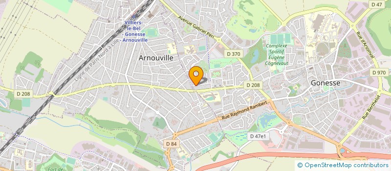 localisation de l'entreprise ALVAREZ ENTREPRISE à GONESSE