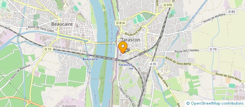 localisation de l'entreprise ALVAREZ SOLUTION SASU à TARASCON