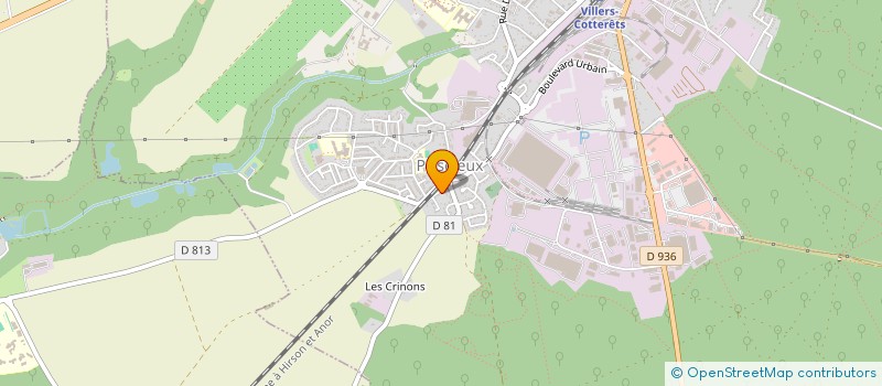 localisation de l'entreprise ALVARO DELVAUX à VILLERS-COTTERETS