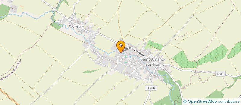 localisation de l'entreprise ALVATHELI  SAINT-AMAND-SUR-FION