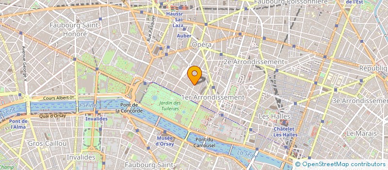 localisation de l'entreprise ALVB à PARIS