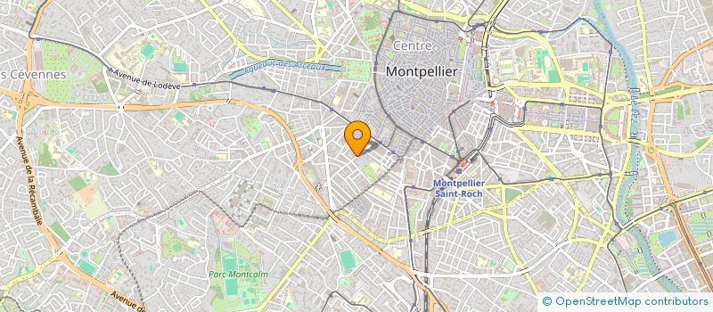 localisation de l'entreprise ALVEA FORMATION SARL à MONTPELLIER