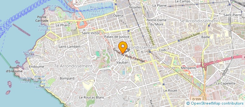 localisation de l'entreprise ALVEARE à MARSEILLE