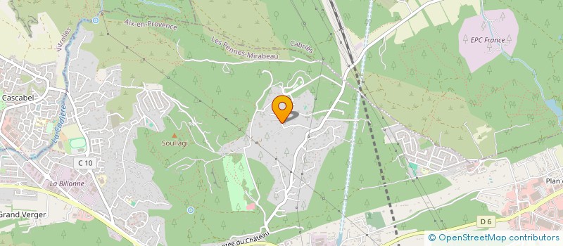 localisation de l'entreprise ALVECOM à LES PENNES-MIRABEAU