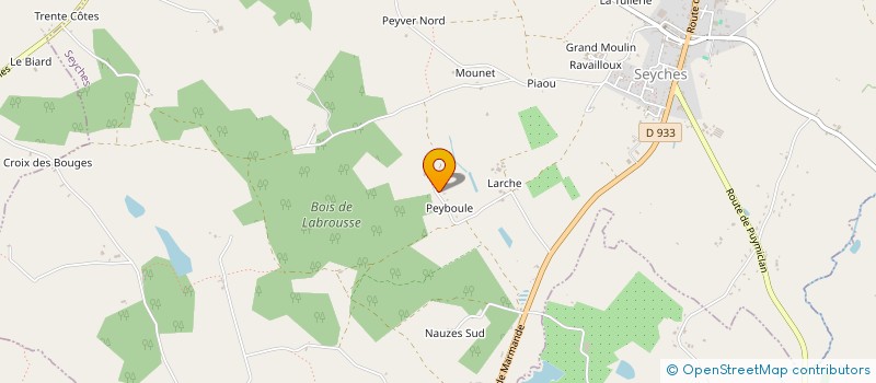 localisation de l'entreprise ALVEJUYO  SEYCHES