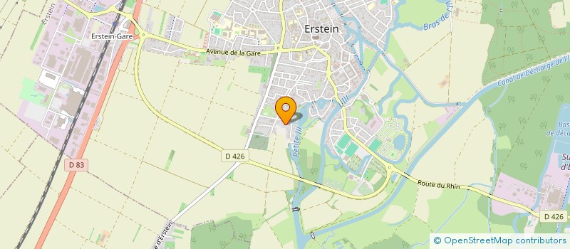 localisation de l'entreprise ALVEMA 2 MB  ERSTEIN