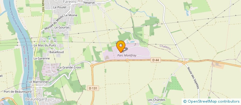 localisation de l'entreprise ALVEO  FAREINS