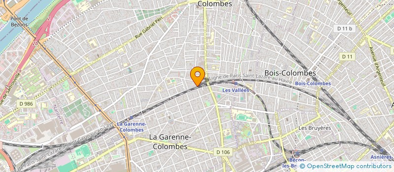localisation de l'entreprise ALVEOLE à COLOMBES