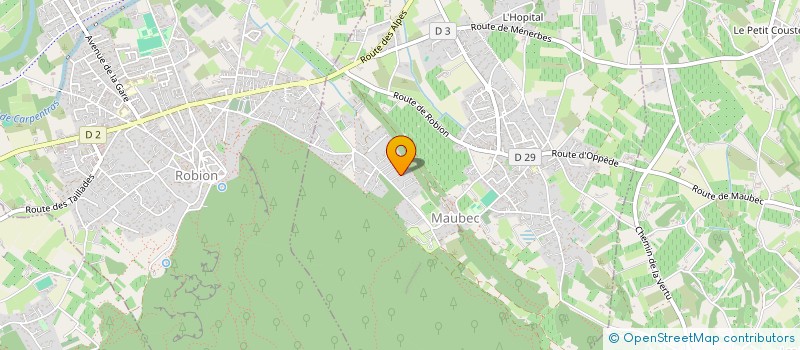 localisation de l'entreprise ALVEOLE  MAUBEC