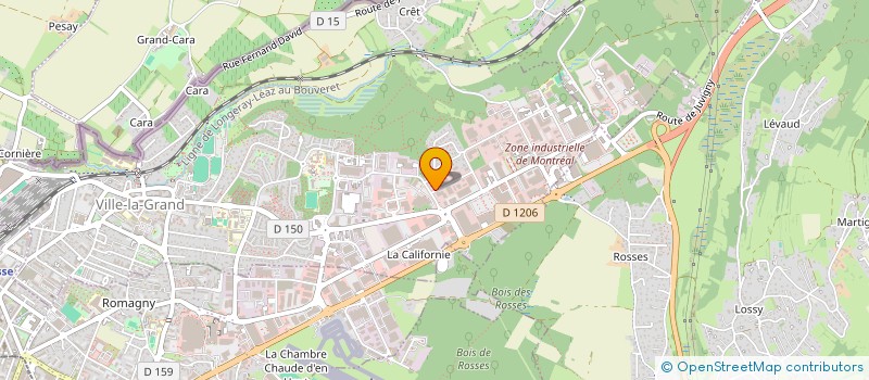 localisation de l'entreprise ALVES à VETRAZ-MONTHOUX