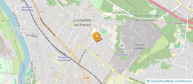 localisation de l'entreprise ALVES  CORMEILLES-EN-PARISIS