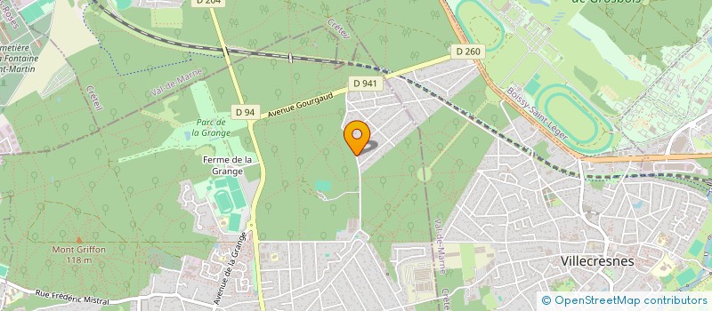 localisation de l'entreprise ALVES  YERRES