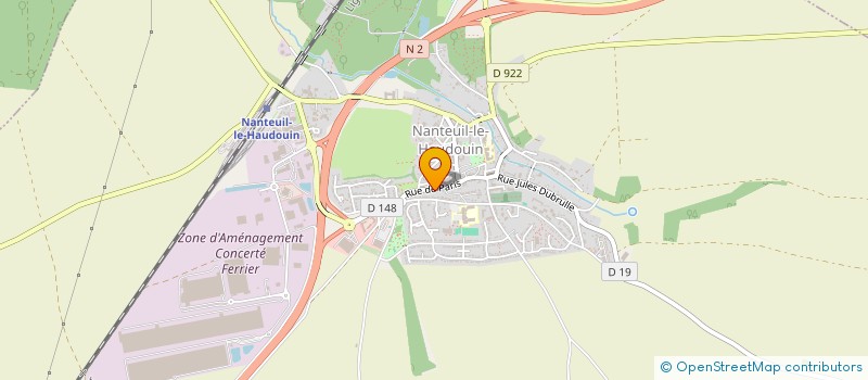 localisation de l'entreprise ALVES BITA  NANTEUIL-LE-HAUDOUIN