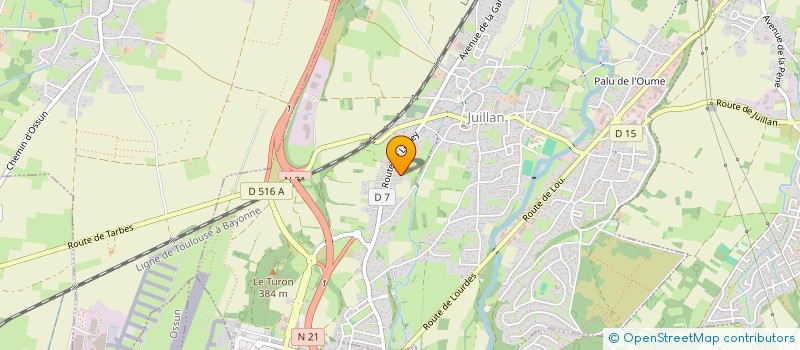 localisation de l'entreprise ALVES ET FILS  JUILLAN