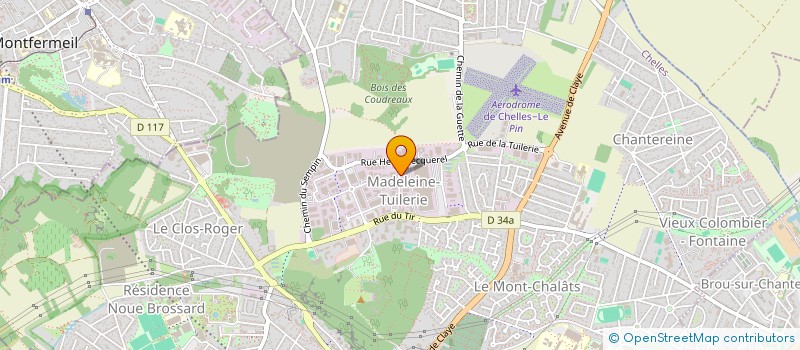 localisation de l'entreprise ALVES ET PONZO  CHELLES