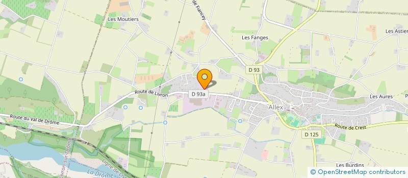 localisation de l'entreprise ALVES INVEST  ALLEX