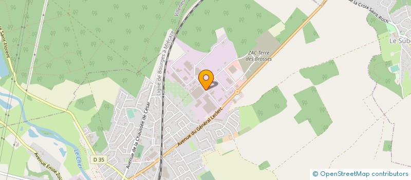 localisation de l'entreprise ALVES METALLERIE  SAINT-FLORENT-SUR-CHER