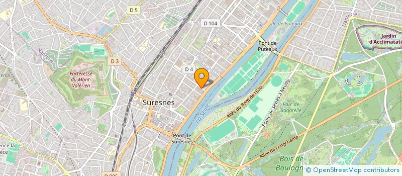 localisation de l'entreprise ALVES RENOVATEUR BATISSEUR à SURESNES