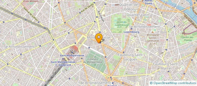 localisation de l'entreprise ALVEST EQUIPMENT SERVICES à PARIS