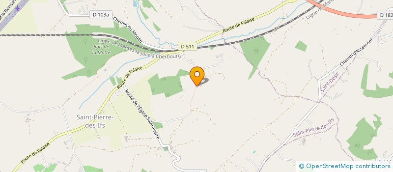 localisation de l'entreprise ALVET  SAINT-PIERRE-DES-IFS