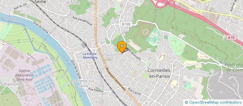 localisation de l'entreprise ALVI à MONTIGNY-LES-CORMEILLES