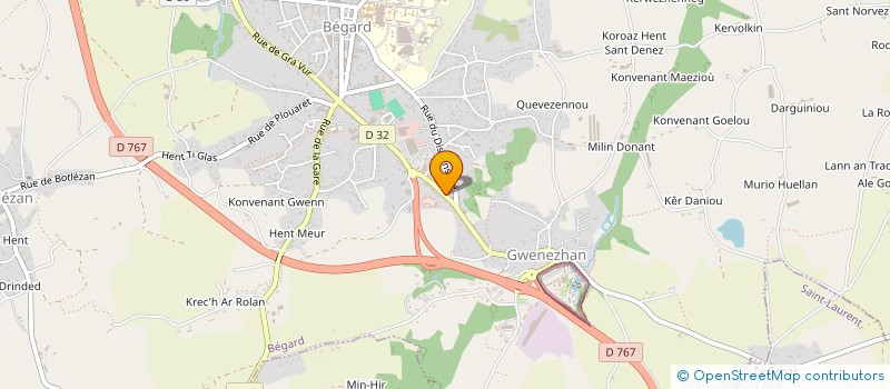 localisation de l'entreprise ALVI  ROMAGNE