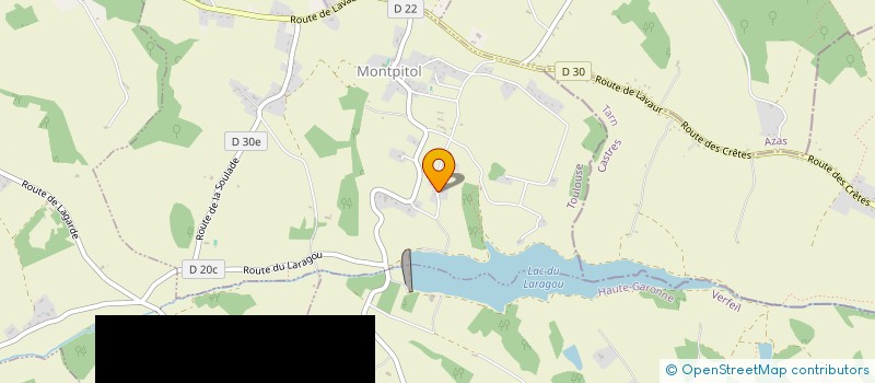 localisation de l'entreprise ALVI CADEAUX  MONTPITOL