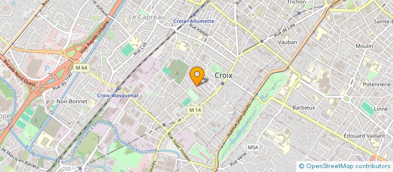 localisation de l'entreprise ALVI PROD  MOUVAUX