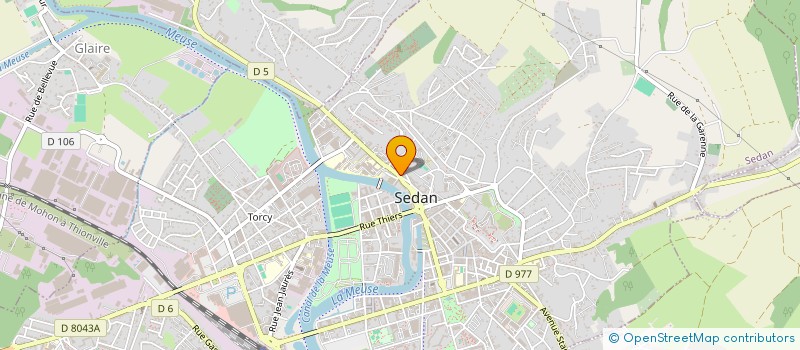 localisation de l'entreprise ALVI TRANSPORTS à SEDAN