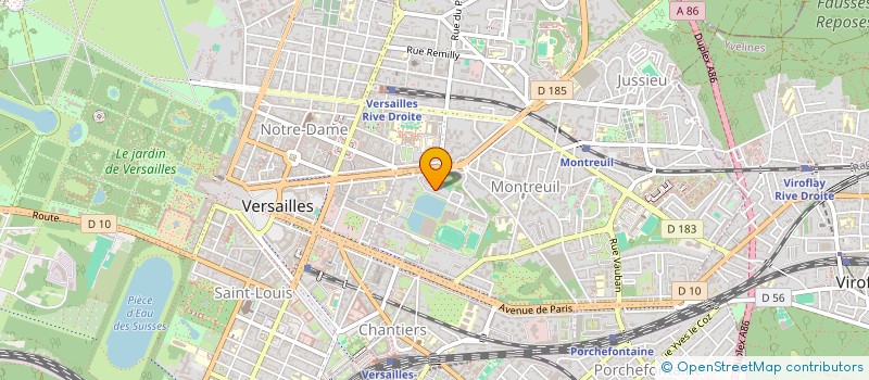 localisation de l'entreprise ALVIC à VERSAILLES