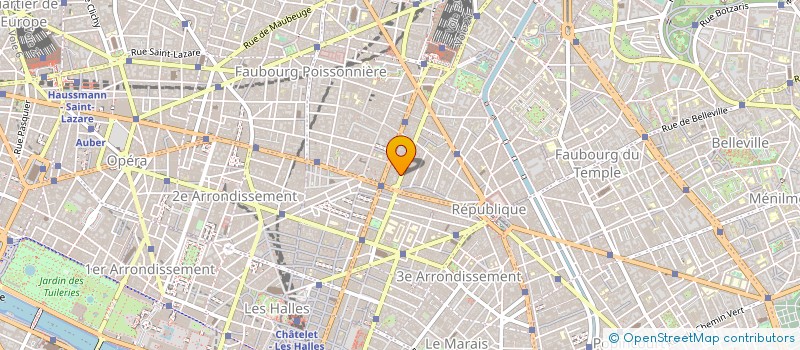 localisation de l'entreprise ALVICA ESTHETIQUE à PARIS
