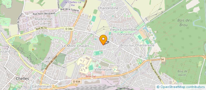 localisation de l'entreprise ALVIE  CHELLES