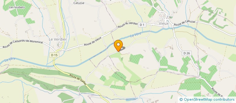 localisation de l'entreprise ALVIFLO  VIEUX