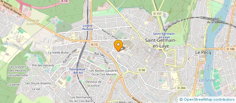 localisation de l'entreprise ALVIGE  SAINT-GERMAIN-EN-LAYE