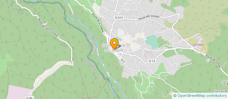 localisation de l'entreprise ALVIM à SAINT-CEZAIRE-SUR-SIAGNE