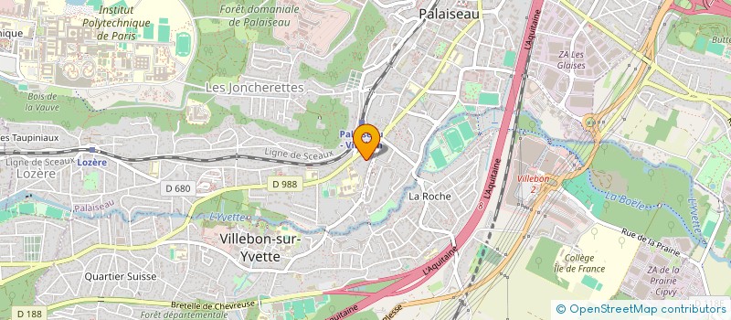 localisation de l'entreprise ALVIMMO à PALAISEAU